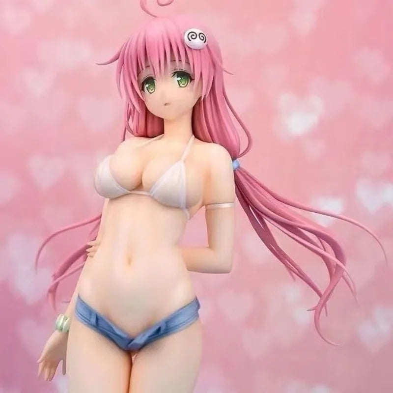 Anime beautiful girl out of the package Wang Nv swimsuit Lala hand-made secondary chassis model ornaments