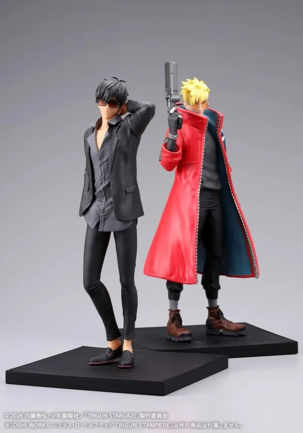 100% Original Kotobukiya Oshi Works Trigun Stampede Vash The Stampede Model Toys Collection Series Model Decoration