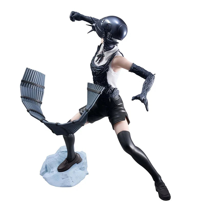 18cm Chainsaw Man Reze Hen Demon Anime Figure Denji/Power Action Figure Aki Hayakawa/Makima Bunny Girl Figurine Model Doll Toys