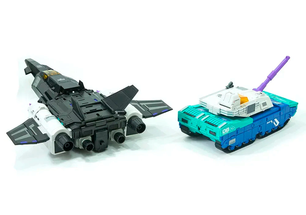 New Transform Robot Toy FansHobby Overlord MB-08A MB08A Doubl Evil MB 2024 Ver.  Action Figure toy in stock