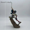 29cm 11.4 inch Anime Mikasa Ackerman Figures Pvc Statue Desktop Ornamen Collection Statue Model Decoration Room Desk Toys Childr