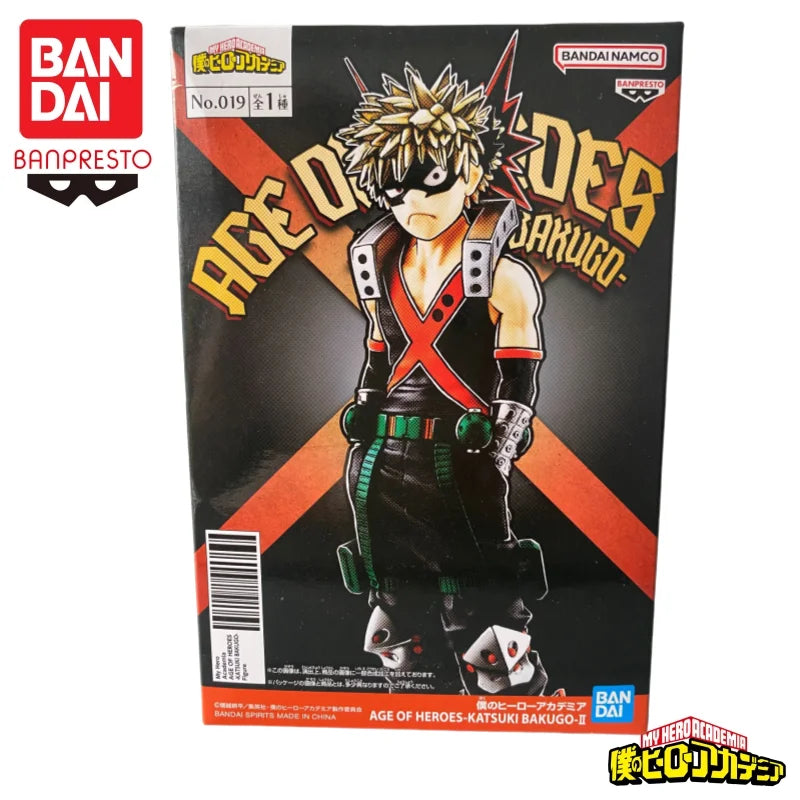 In Stock Bandai Banpresto Original My Hero Academia Age of Heroes No 13-19 Action Figure Model Doll Brand New Boxed Toys Garage