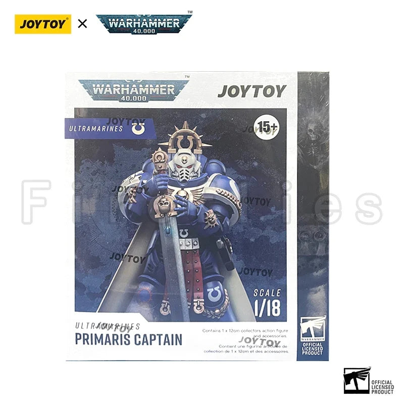 1/18 JOYTOY Action Figure 40K Primaris Captain Re-issue Version Anime Collection Model Toy