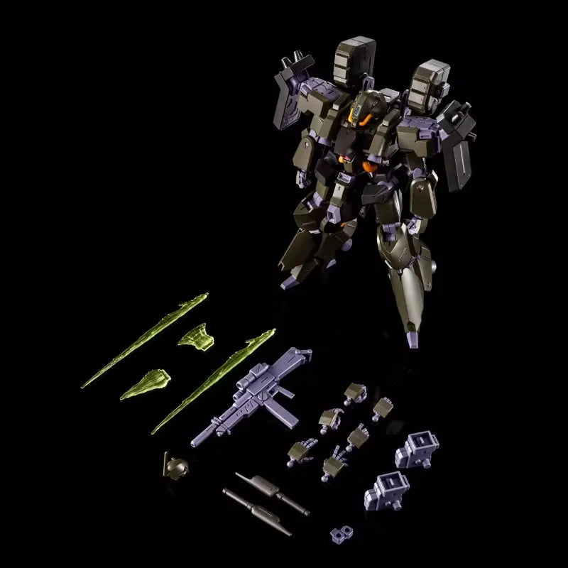 Bandai Genuine HGUC AMX-014R REBEN WOLF A.O.Z RE-BOOT Gundam Anime Action Figure Collectible Assembly Model Toys Gift Children