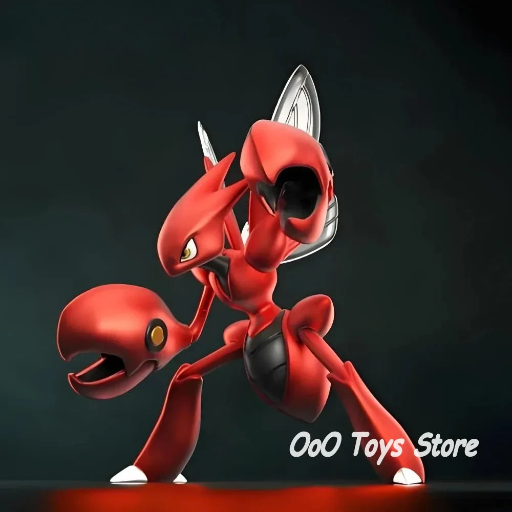 Anime Pokemon Figure Scizor Action Figures PVC Collection Model Toys for Children Gifts 9cm/3.54in
