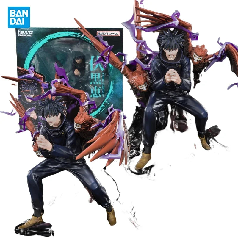 Bandai Genuine Fushiguro Megumi Figuarts ZERO Jujutsu Kaisen Super Robot Wars  EXTRA BATTLE Anime Peripheral Doll for Collectors