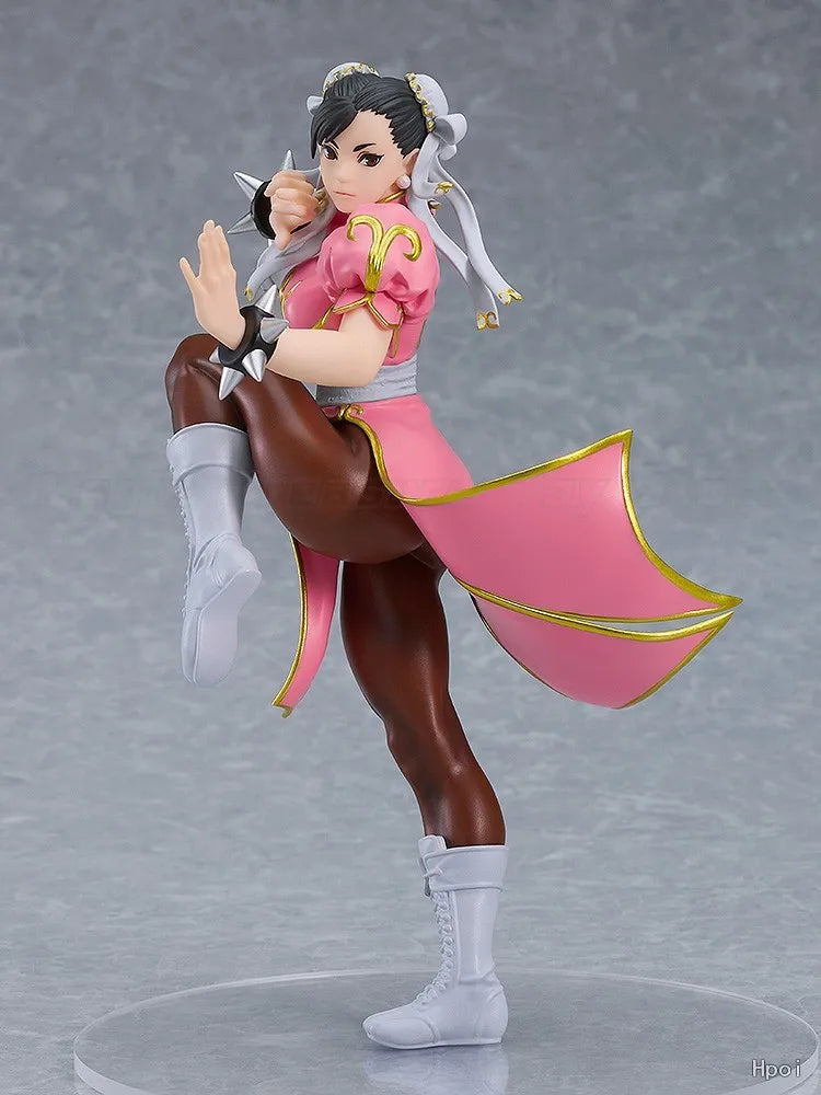 【In Stock】Original Max Factory GSC PUP Street Fighter Chun-Li Pink Costume Ver Ornament Collection Gift