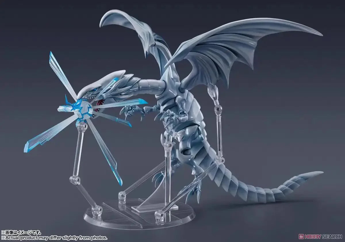 S.H.MonsterArts Action Figure Set White Dragon Blue Eye SHM Anime Figure Articulated Collectible Statue Gift