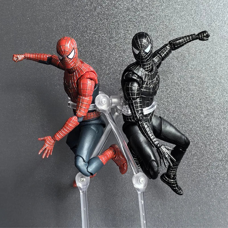 Spiderman 2099 Action Figure Black Suit Tobey Garfield Spider Man 3 Ml Legends Ct Toys Shf Venom Figuras S.H.Figuarts Model Gift