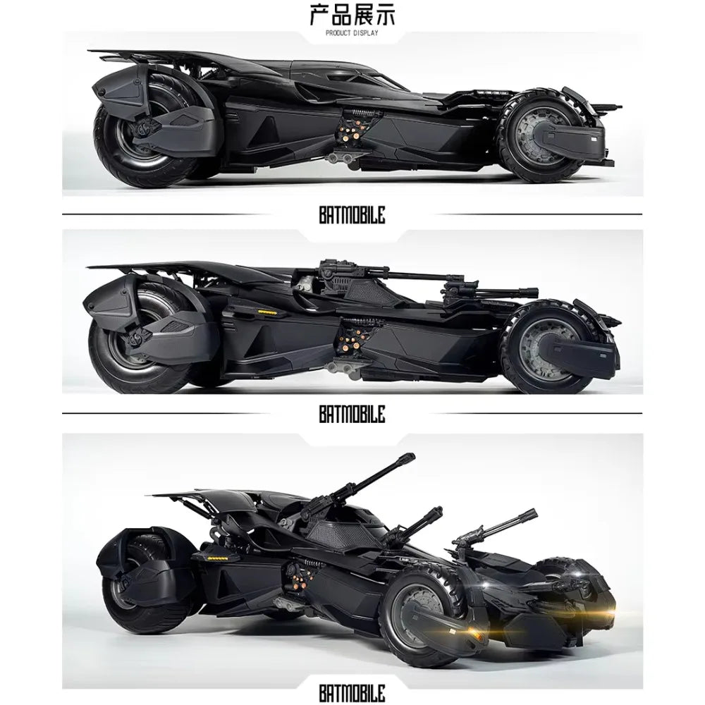 New 1/12 U-P-Finegures LPZZ Batmobile Bvs Batman Dual-form Action Figure 50 Cm Assemble Figurine Collection Model Kid Gifts Toys