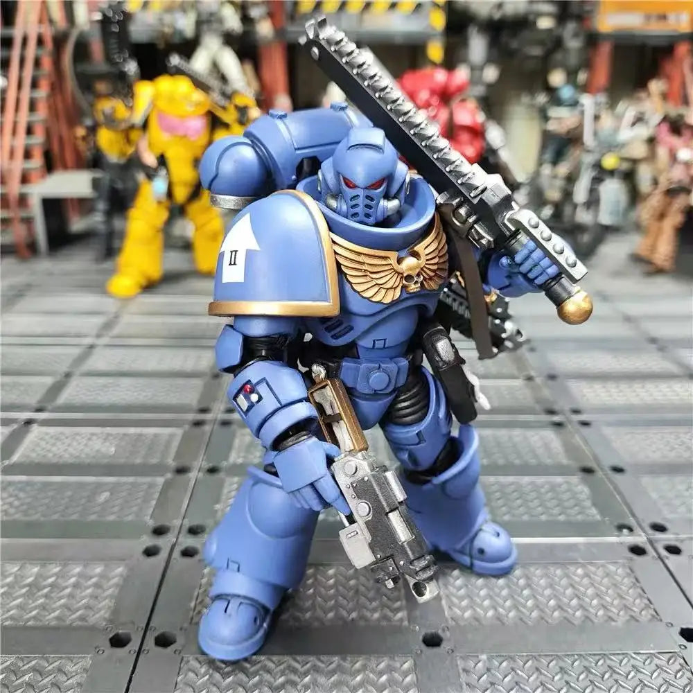 【Original】 JOYTOY Warhammer 40K Ultramarines Intercessors Model Toy