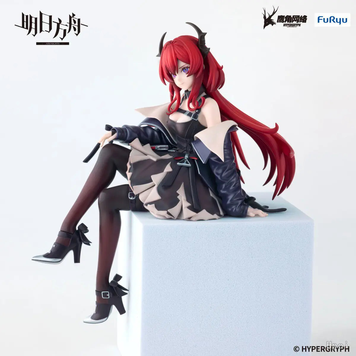 Genuine Furyu Prepainted Noodle Stopper Figure Arknights Surtr Game Character Figure Decoration Collection Figure Model Toy
