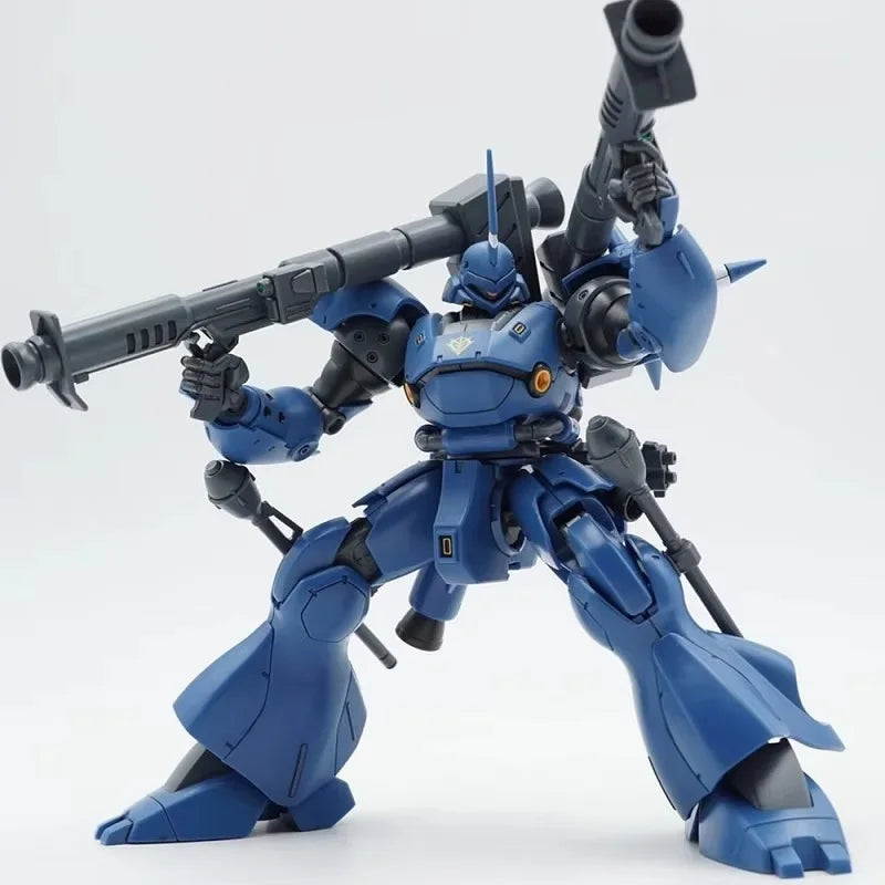 HG 1/144 Kampfer MS-18E Bausatz Actionfigur Jungen Puzzle Spielzeug Geschenk Desktop-Dekoration mit Wasseraufkleber Sammlerstück