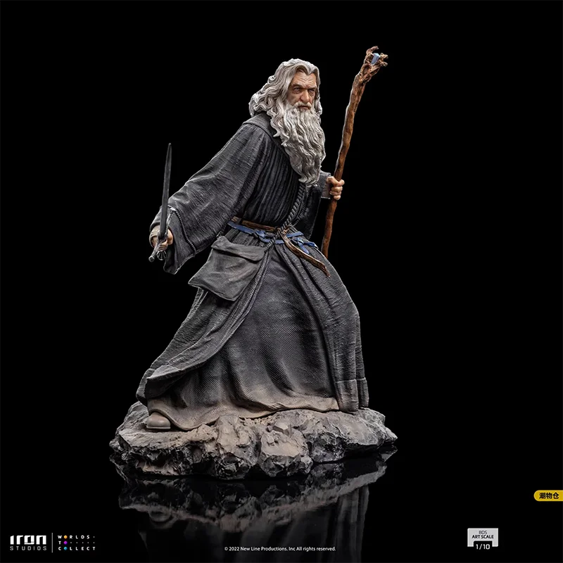 Original IRON STUDIOS 1/10 WBLOR70222-10 Gandalf Collectible Statue Ornaments Figure Model Toys7.8 inches