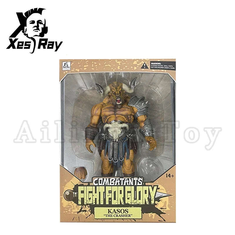XesRay Fight For Glory 1/12 9inches Action Figure Combatants Wave 4 Kasos Thales Anime Model Gift Free Shipping