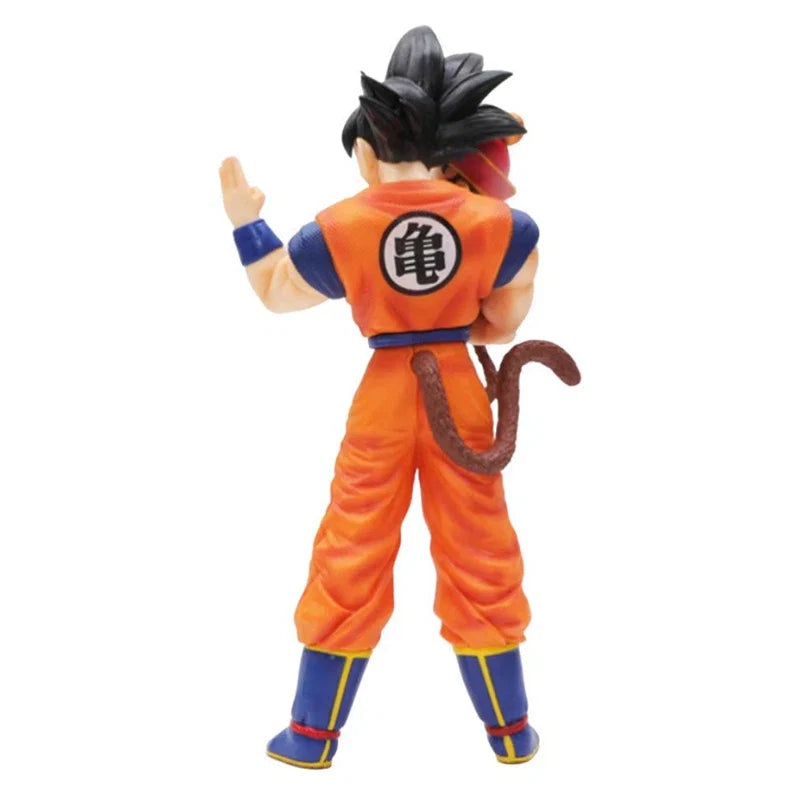 Anime Dragon Ball Son Goku and Gohan Model Hand-made Son Goku 30 cm PVC Action Figure Collection Model Toy Desktop Ornament
