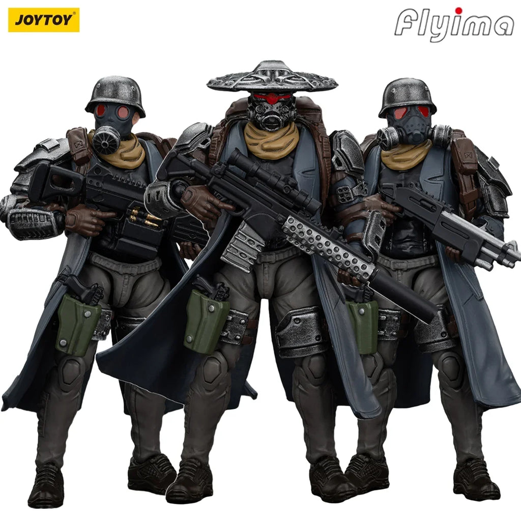 [IN STOCK]JOYTOY Battle of the stars Action Figure 1/18 Shadow Jaeger squad Viper&Jackal&Raven Model Gift collectibles