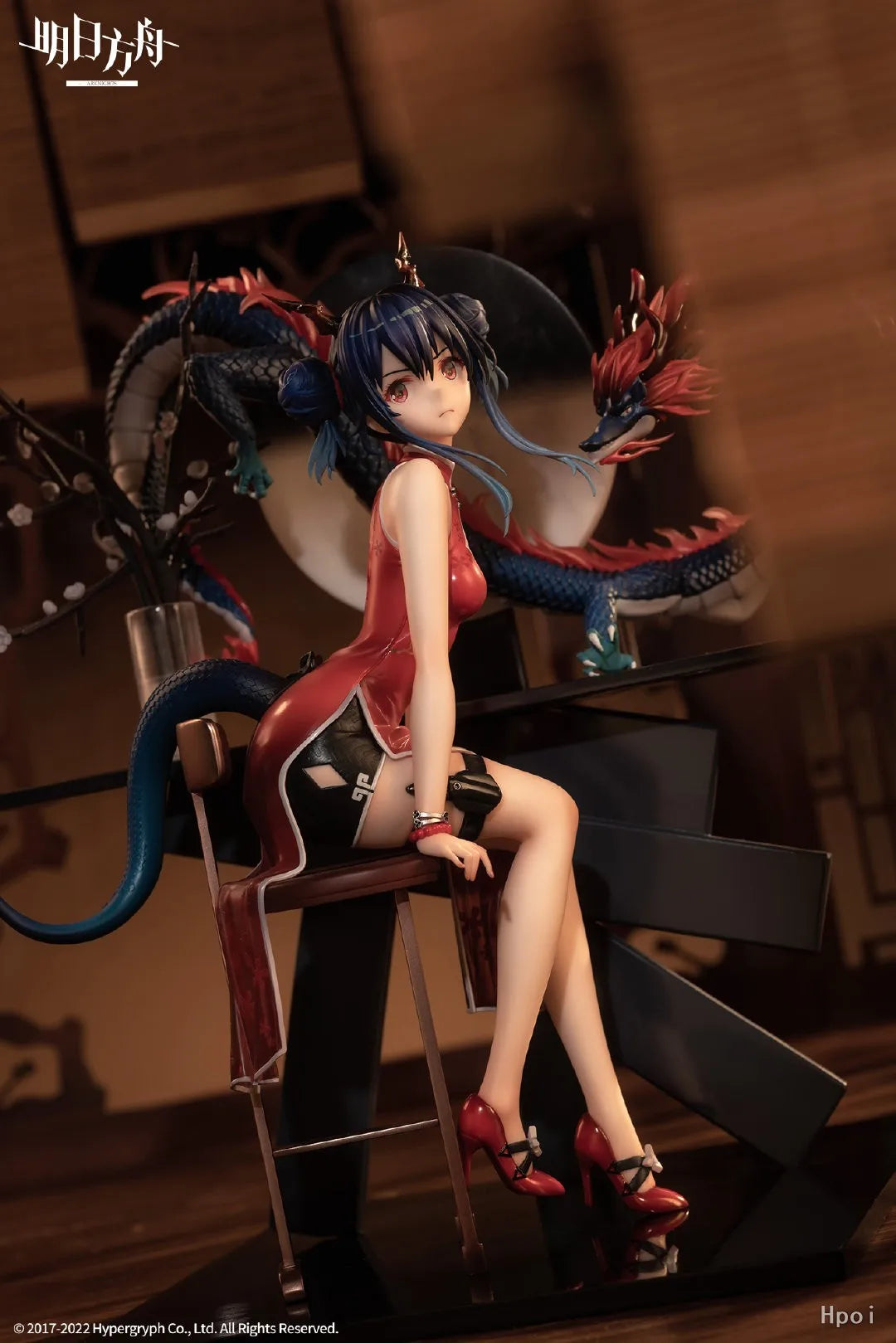 Original in Stock APEX Arknights Chen Sui Hongxia 1/7 Figures Model Toys Ornaments Gifts Collection