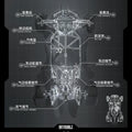【In Stock】Xiwan Club Batman Vs. Superman Justice League Batmobile Assembly Set of Figure Dolls