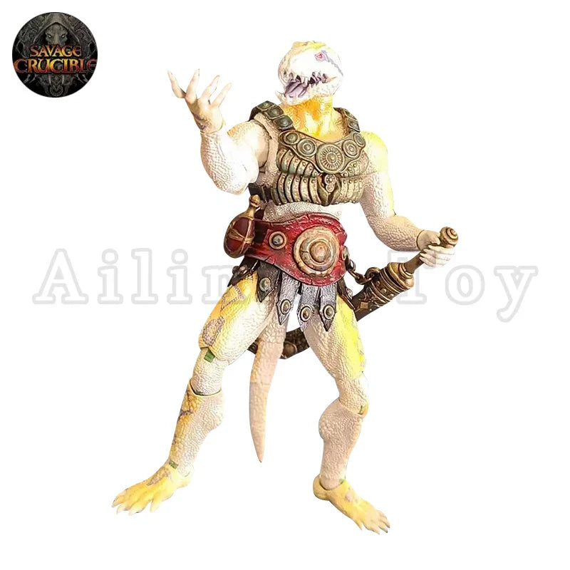 Harbinger Studios 1/12 7inch Actionfigur Savage Crucible Conan Albino Eidechse Limited Anime Modell als Geschenk