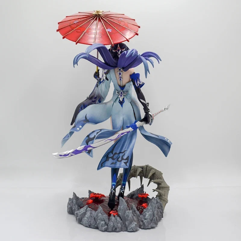 40cm Honkai Star Rail Huang Quan Anime Girl Figure Acheron Action Figure Houkai Gakuen Figurine Game Statue Model Doll Toys Gift