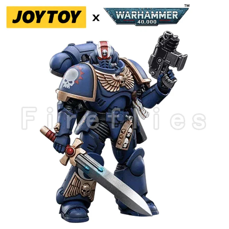 1/18 JOYTOY Action Figure (3PCS/SET) 40K Heroes Of The Chapter Re-issue Version Anime Collection Model Toy