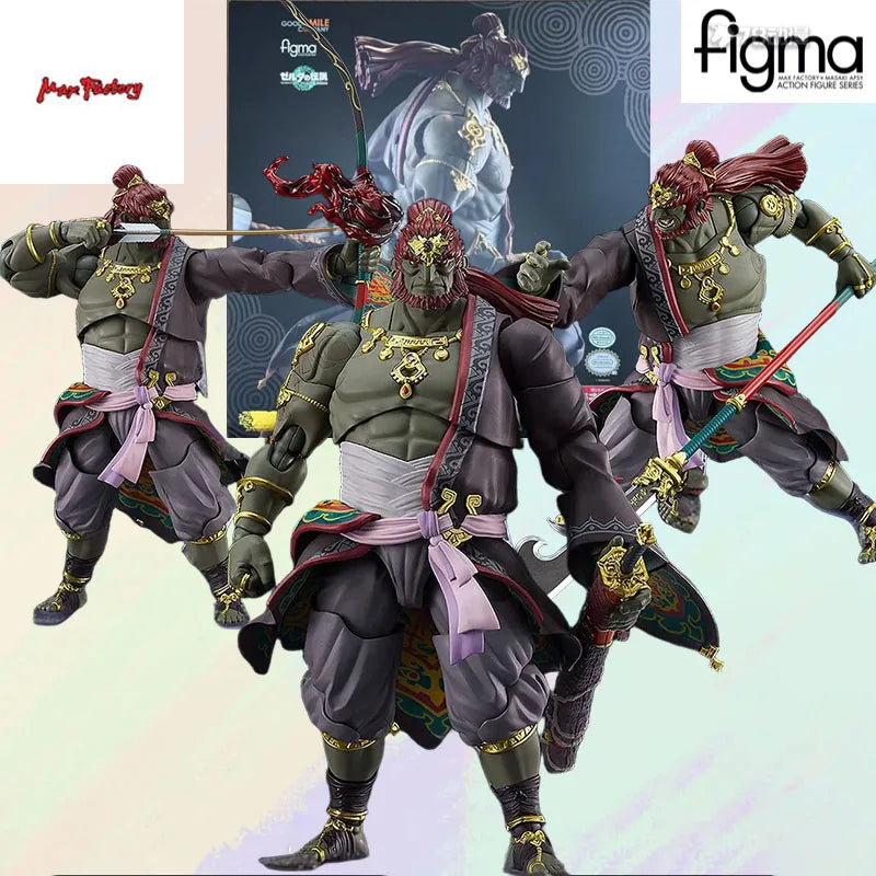 MAX FACTORY Original MODEL KIT FIGMA GANONDORF 190MM Anime Action Figure Model Toys  Model Gifts For boys Collectible