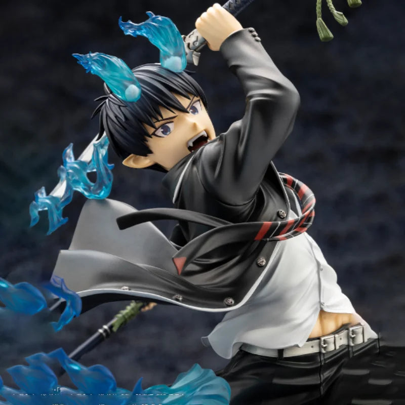 KOTOBUKIYA Genuine Ao No Exorcist Yuki No Hate Hen Okumura Rin  ARTFX J 1/8 Collection Series Model Cartoon Character Gifts Toys