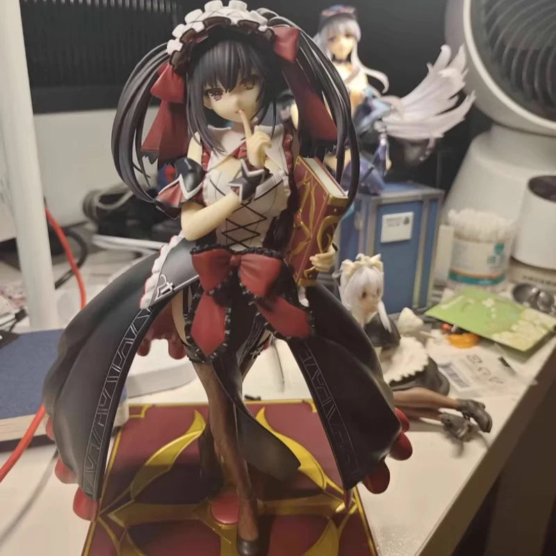 Date a Live Kurumi Tokisaki Anime Figure 'Nibelcole' Gothic Lolita Spirit Collector Statue for Desktop Display Gift in Stock
