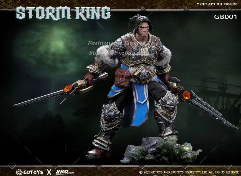 GDTOYS X BROTOYS GB001 1/12 Men Soldier Storm King Human Knight Full Set 6Inch Action Figure Model Best Fans Collection Toys