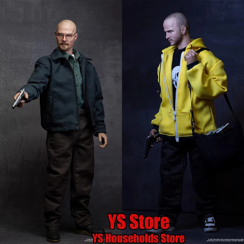ZGJKTOYS 1/6 JK-003 Alter Weiß JK-004 Junger Junge Pinkman Filigraner 12" Mann Soldat Modell Breaking Bad Fans Sammlung Geschenk