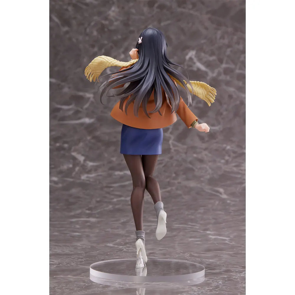 18CM Anime Rascal Does Not Dream of Bunny Girl Senpai Figure Sakurajima Mai Stand Animation Model Toy Gift Collection Decoration