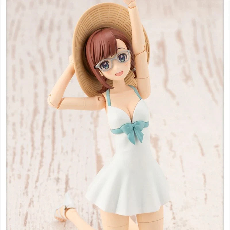 Kotobukiya Original The Garden of Creative Colorful Girls Series Yuri Kotori [Swimsuit]  Action Figure Assembly Toys Model