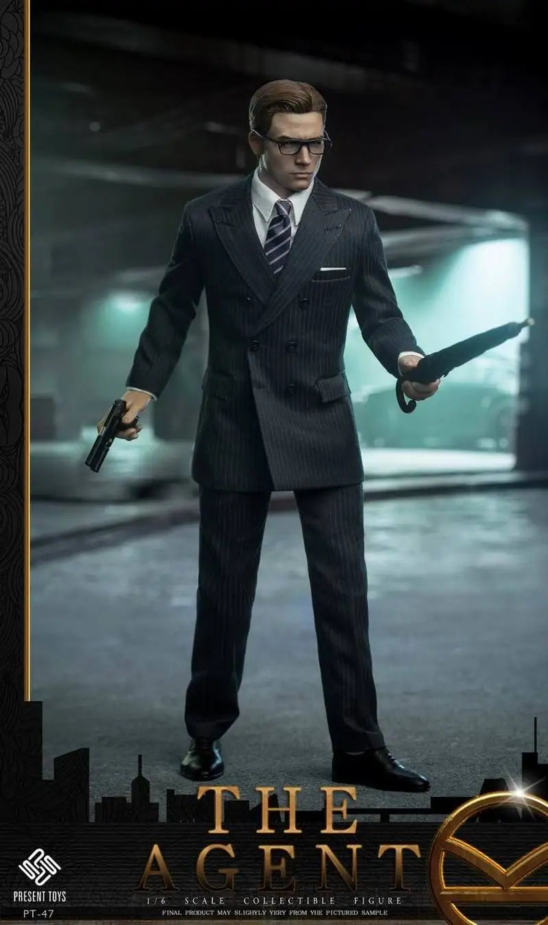 In Stock Present Toys 1/6 Pt-Sp47 Kingsman:The Secret Service Eggsy Action Figures Collectable Model Surprise Birthday Toy Gifts