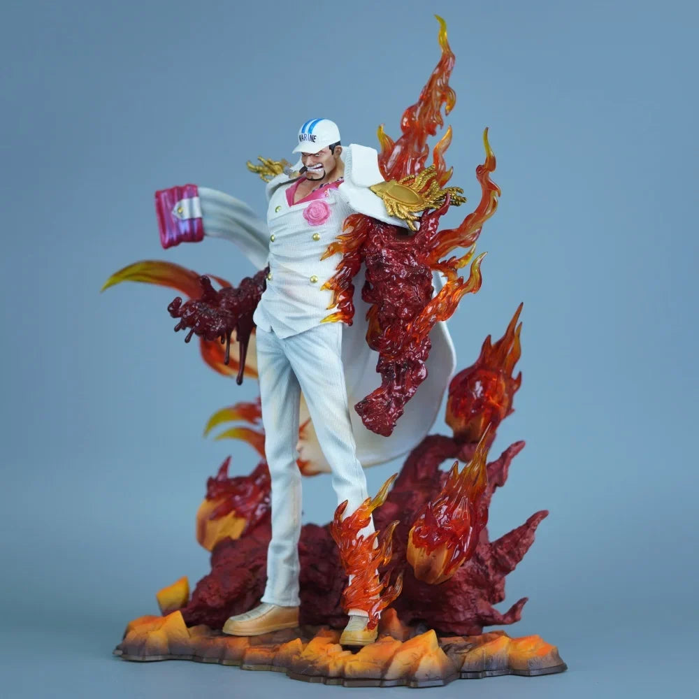 34cm/13.39in Anime One Piece Figure Sakazuki Action Figures Pvc Statue Desktop Ornamen Collection Model Toys Gifts