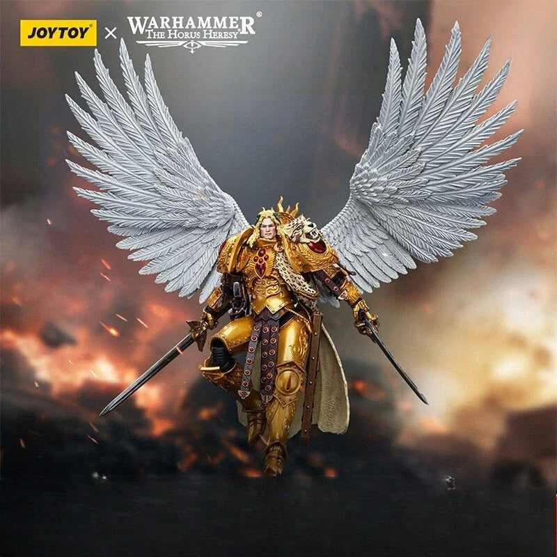 JOYTOY Action Figure Model Warhammer 40K 1/18 Scale Blood Angels Sanguinius Primarch of The IXth Legion Toys for Collection Gift