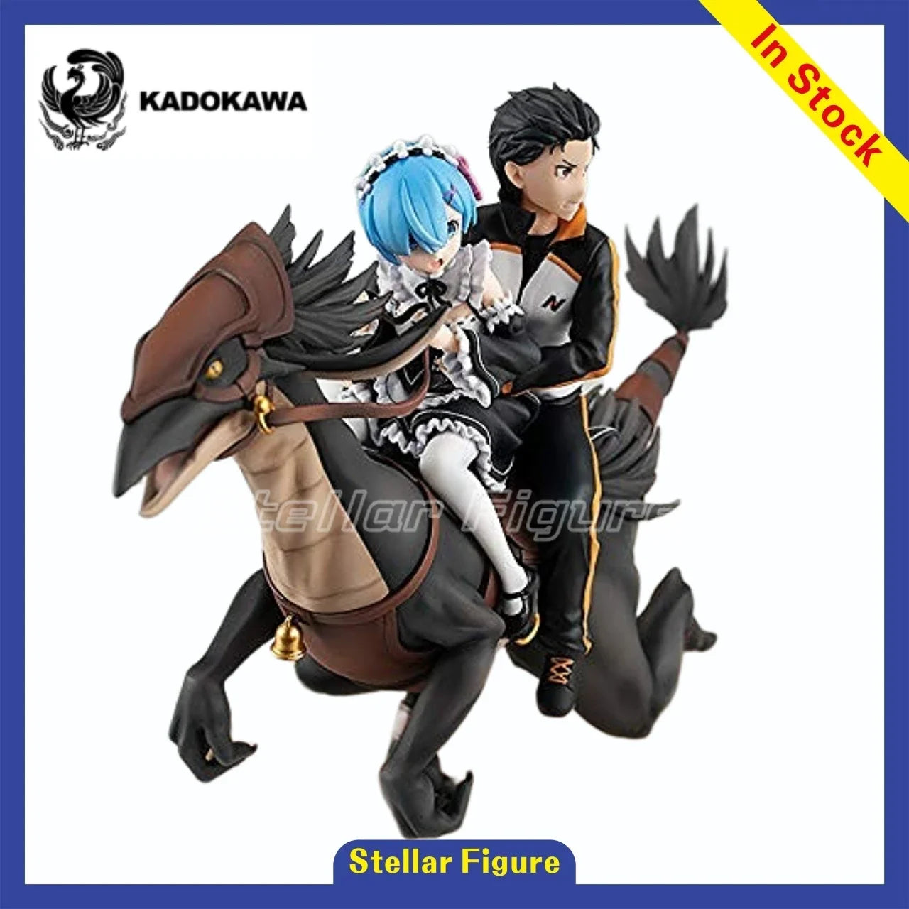 【SF】In Stock KADOKAWA KDcolle Re Life A Different World From Zero Natsuki Subaru REM Figures Original Collection Anime