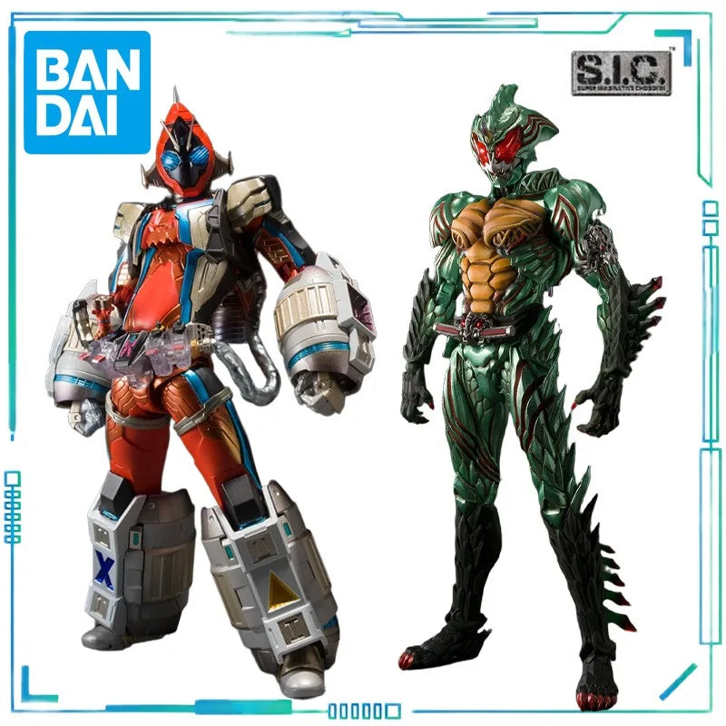 BANDAI Genuine S. I.C. Series Movable Toys Limited Edition Kamen Rider Amazon Omega， Fourze (Rocket Form) Finished Product Model
