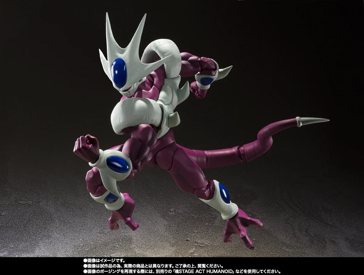 Officially Licensed BANDAI SHFiguarts Dragon Ball Z 40th Anniversary Reissue Edition Final Form Cooler Figure Anime Action Model