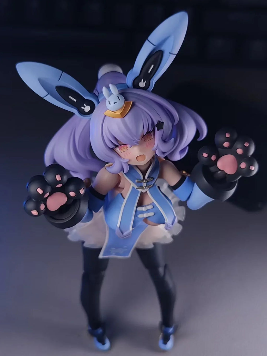 【No Figure】Handmade 1/12 Scale Mecha Girl Ancient Chinese Style Skirt Conversion Parts For 6inch Kotobukiya Action Figure
