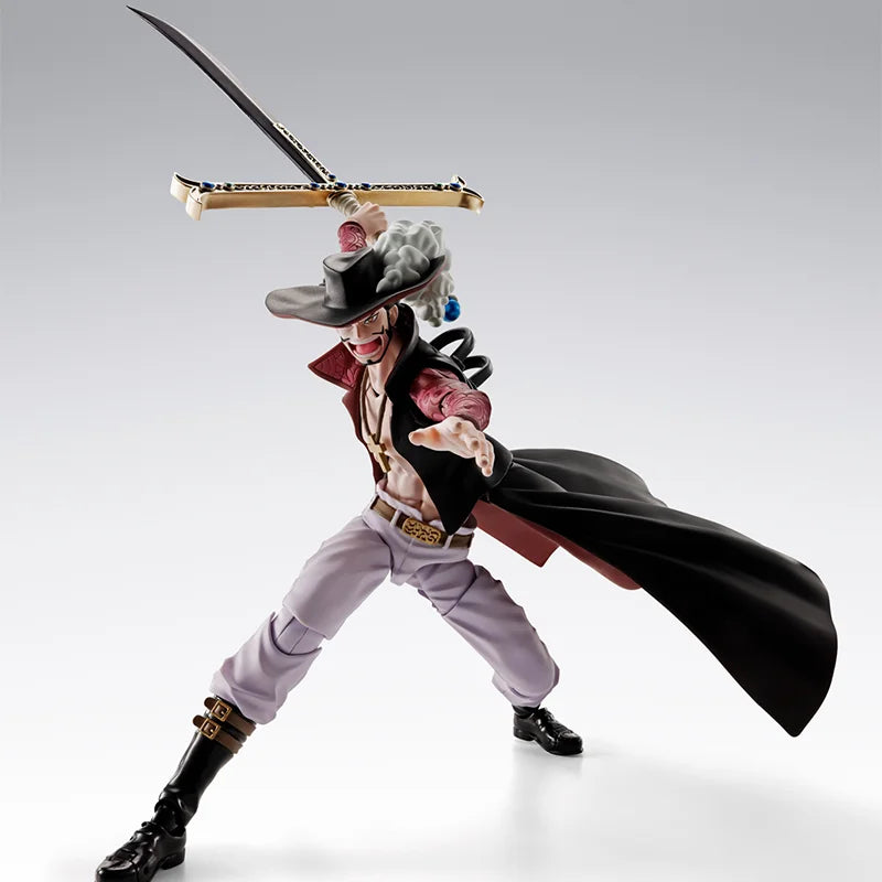 Bandai S.H.Figuarts SHF ONE PIECE RORONOA DRACULE.MIHAWK -HAWKEYE- Model Kit Action Figures Model Toy Gift for Children