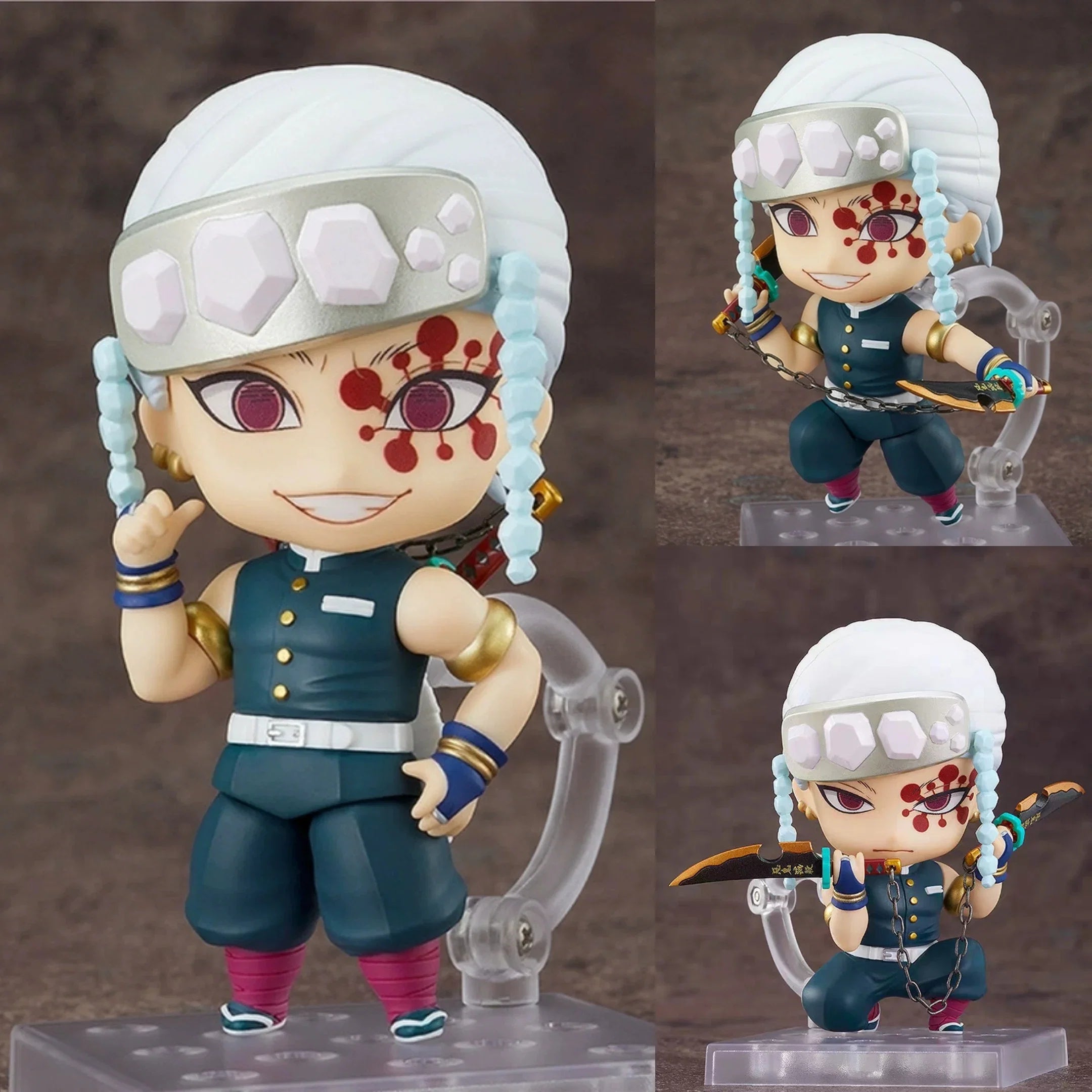10CM DemonSlayer Complete Series Q-Version KO Articulated Action Figures Model Kit Desktop Ornament BOY PVC Trendy Toys Fun Gift