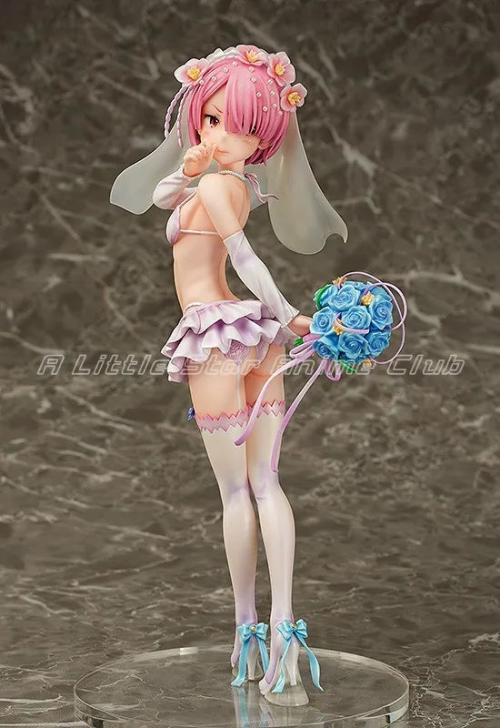 In Stock Original Phat! Re: ZERO - Starting Life in Another World RAM Wedding Dress Anime Figures Models Collection Toys Gifts