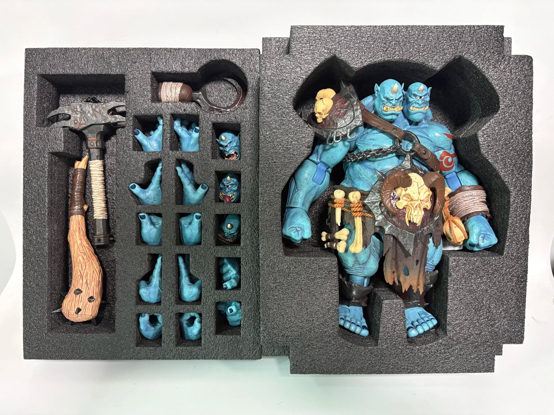 【Auf Lager】Metytoyz Abenteurerwelt 1/12 Maßstab WOW Oger Krieger 25CM Actionfiguren Spielzeug Geschenk Sammlung