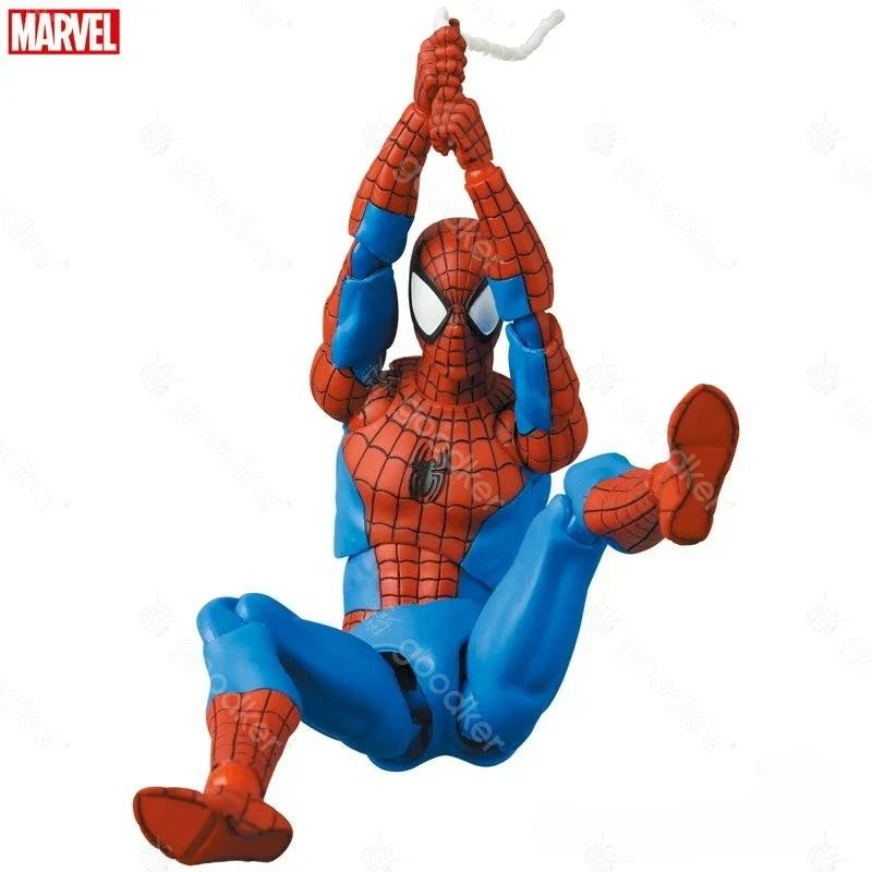 Classic Spider-Man Comics 6-inch Moving Figures Red and Blue Suit  Medicom MAFEX No. 185 in Stock