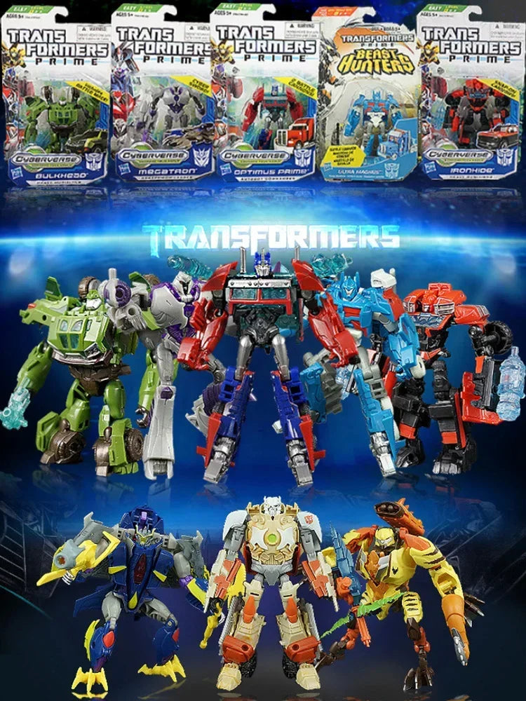 Takara Tomy Hasbro Transformers Toys Bulkhead Ultra Magnus Megatron Ironhide Optimus Prime Megatron Anime Action Figure Toys