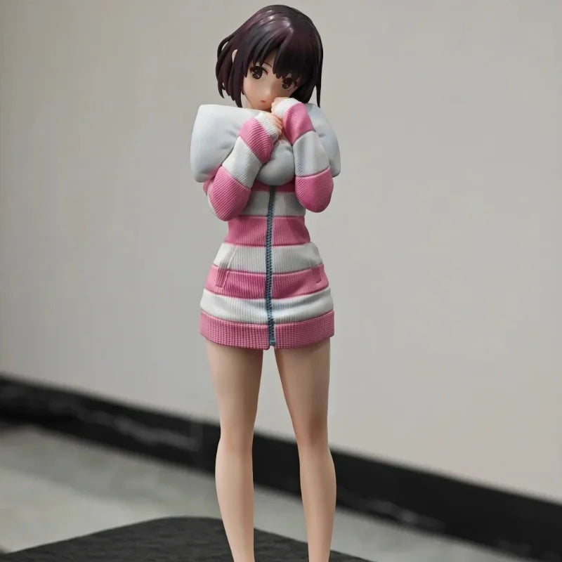 In Stock SEGA Luminasta Saekano The Movie Finale Megumi Kato Pajamas Ver Anime Figure Action Model Collectible Toys Gift