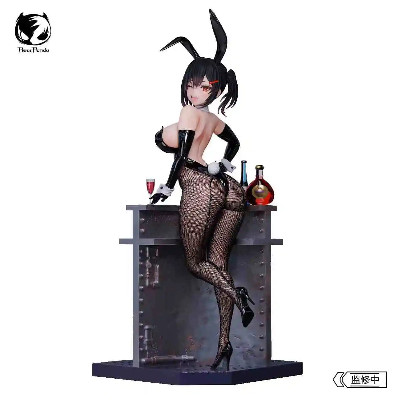Bearpanda Bunny Girl Asanagi Rin Xiya Temperature Paint 3d Crystal Eye Kawaii Garage Kit Creative Scene Model Classic Anime Toys