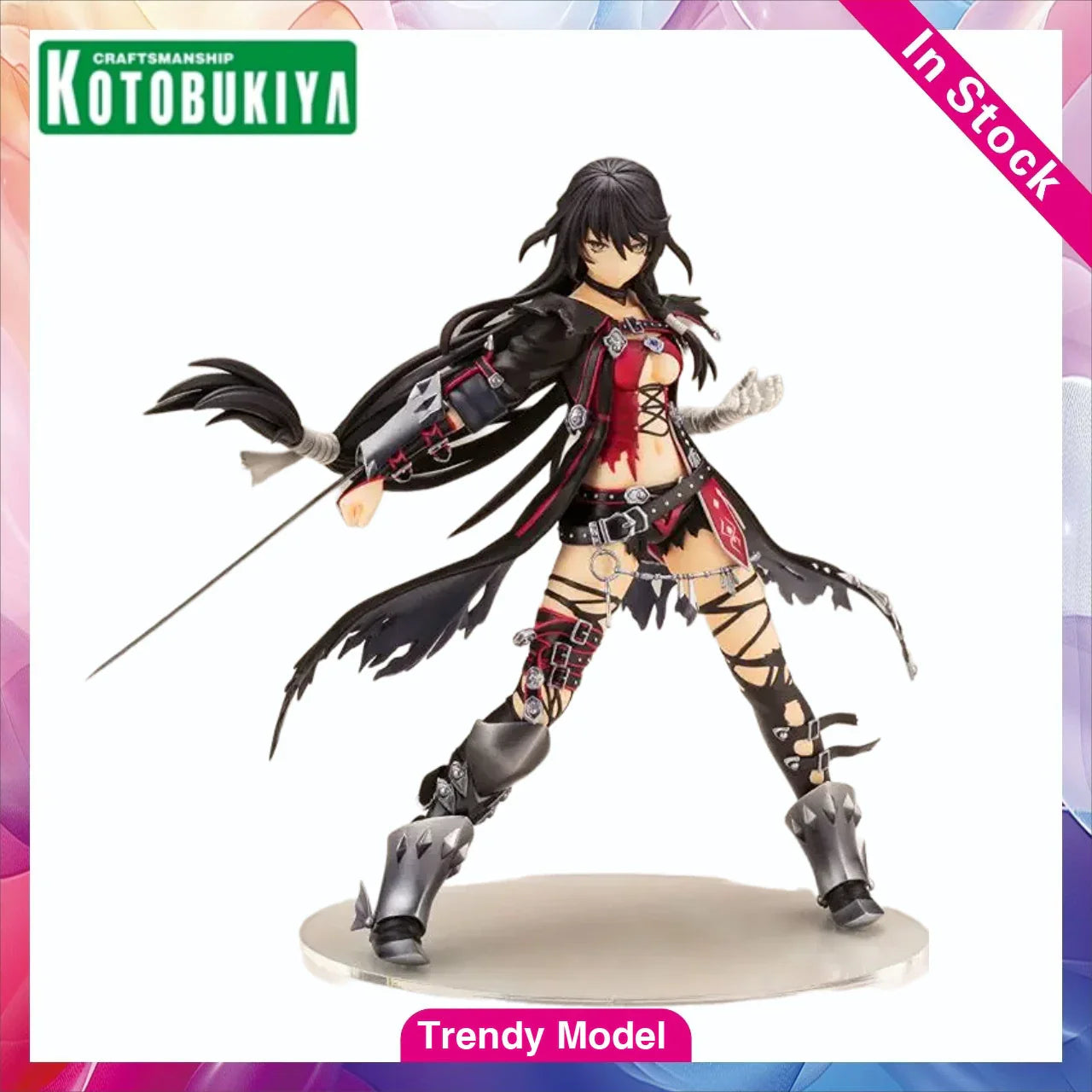 【TM】 KOTOBUKIYA Legend of The Scarlet Night Legend of The Beat War Velvet Crowe 1/8 Actionfiguren Modelle