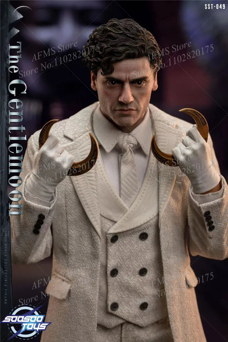 Soosootoys SST-049 1/6 Men Soldier Mr. Knight The Gentlemoon Moon Knight Werewolf By Night Avengers Hero 12Inch Action Figure